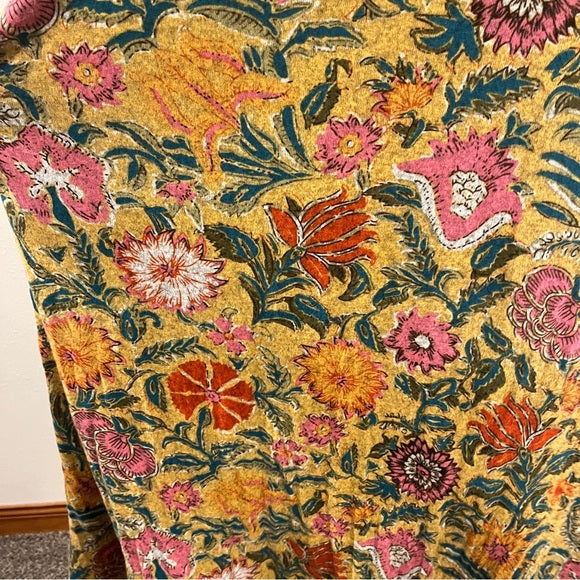 Natural Life long sleeve floral sweater dress