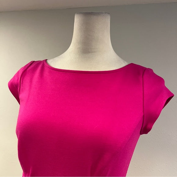 Cache vintage Elegant Pink Sleeveless stretchy fitted Dress size 2