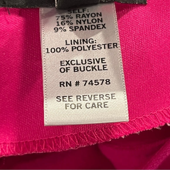 Cache vintage Elegant Pink Sleeveless stretchy fitted Dress size 2