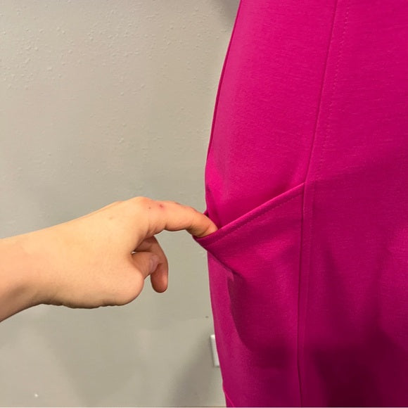 Cache vintage Elegant Pink Sleeveless stretchy fitted Dress size 2